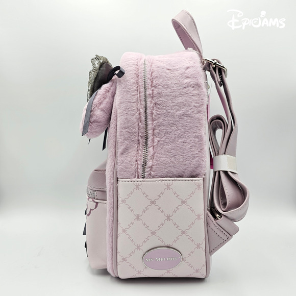 Sanrio Hello Kitty and Friends My Melody Lolita Plush Mini Backpack Bag New - Picture 5 of 8